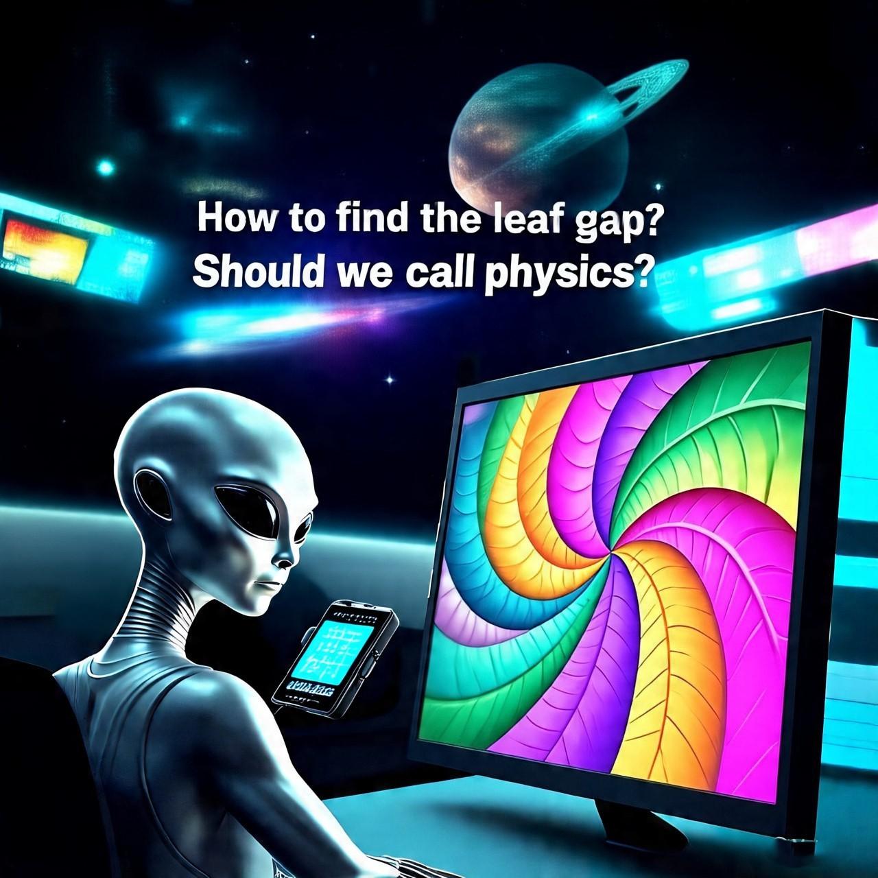 When alien tech failed to measure the leaf gap, Earth's Medical Physics became their last hope